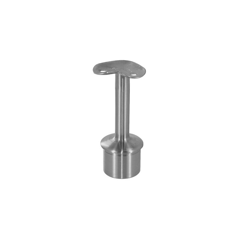 Supports de main-courante Ø 42,4 mm 90° fixes ronds pour poteau rond en inox 316 finition noir anthracite Dark par 2 - Design Production - 158673 – Image 3