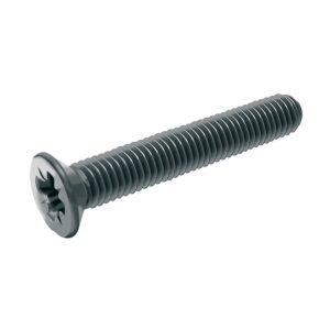 Vis métaux tête fraisée pozidriv inox A2 DIN 965, diamètre 8 mm, longueur 40 mm, boîte de 100 vis - ACTON - 345319