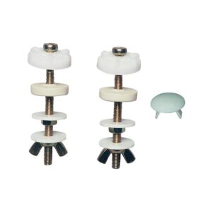 Jeu de fixations pour cuvette et réservoir Siamp - Wirquin Pro - 741078