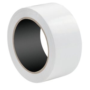 Ruban adhésif PVC de signalisation blanc AR-MEN épaisseur 0,16mm largeur 50mm longueur 33m - LEGALLAIS - 610016