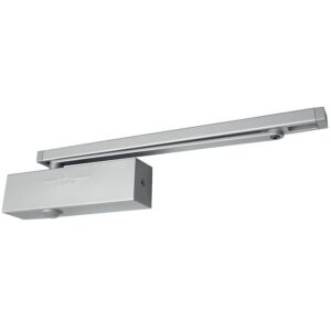 Ferme-porte en applique Groom type GR 3400 force 3_4 pose type B coloris blanc RAL 9016 - GROOM - 637414
