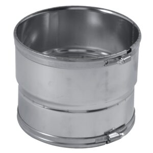 Raccord de départ foyer insert inox Ø 180/186 118180 - TEN - 778260