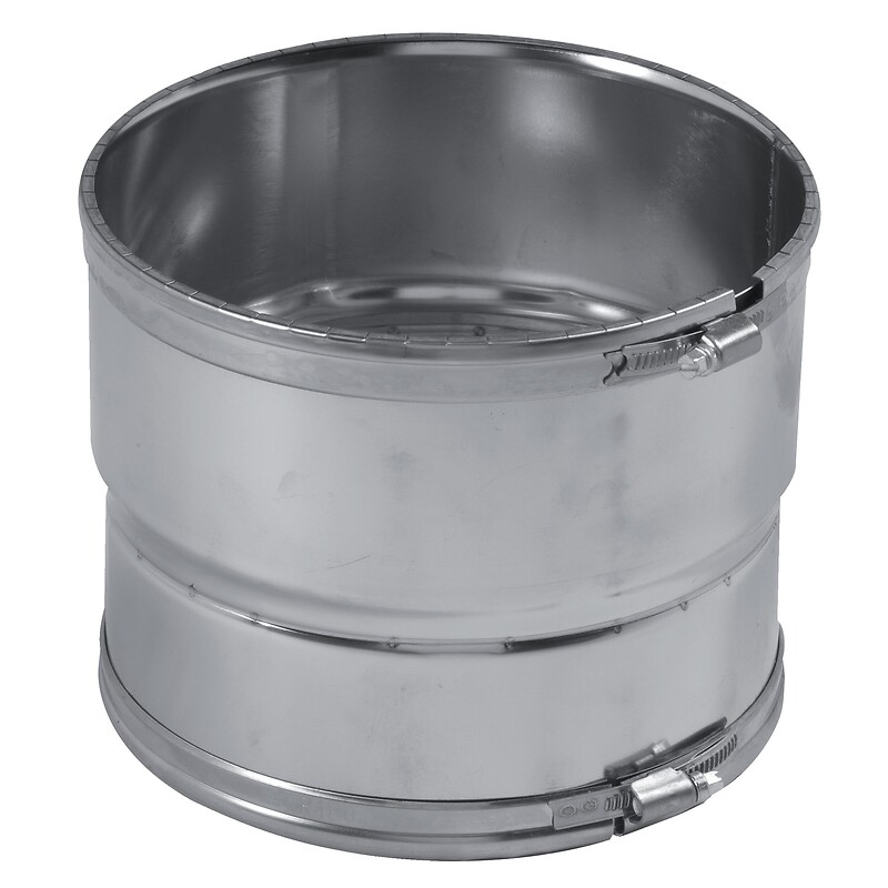 Raccord de départ foyer insert inox Ø 180/186 118180 - TEN - 778260