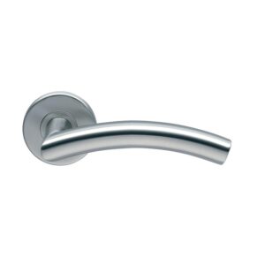 Béquille double inox sur rosace Ligne 19 type C - NORMBAU - 449842