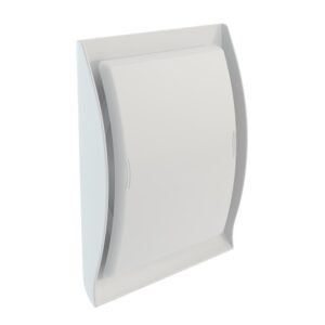Grille de ventilation intérieure type Néolia pour gaine de Ø 125 mm coloris blanc - NICOLL - 543187
