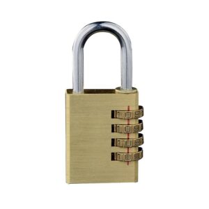 Cadenas à code en laiton laqué - Ancre 2 - 40 mm - LEGALLAIS - 412680