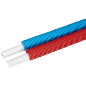 Tube multicouche pré-gainé rouge ACOPEX ALU diamètre nominal 26 x 3 - couronne de 50 m - THERMACOME - 121767