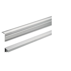 Kit de profil de coulissage et guidage TopLine L - longueur 4000 mm - HETTICH - 163389