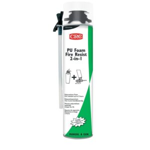 Mousse polyuréthane coupe feu 2 en 1 manuelle et pistolable, aérosol de 750 ml net - CRC - 498618