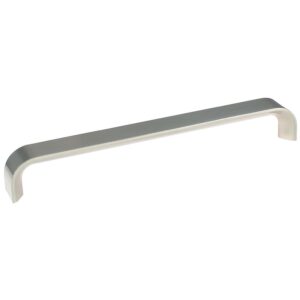 Poignée zamak finition inox - longueur 201 mm entraxe 192 mm - Recife - - 242712