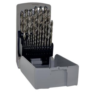 Forets métaux HSS queue cylindrique Frioul II coffret de 25 - LEGALLAIS - 572468