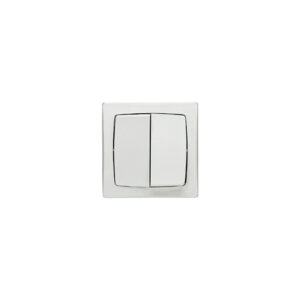 Double va-et-vient appareillage saillie complet blanc - Legrand - 357197