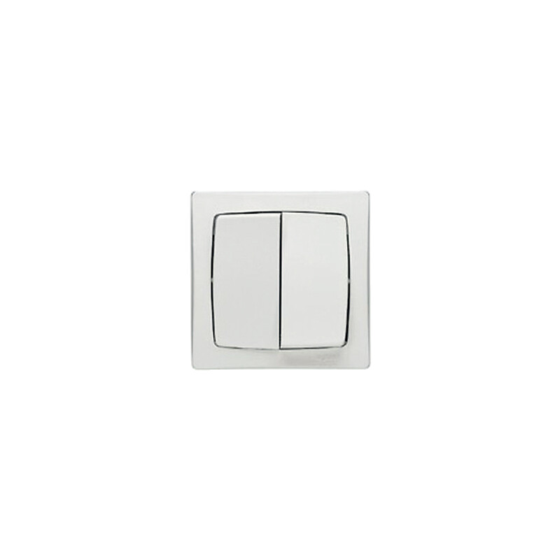 Double va-et-vient appareillage saillie complet blanc - Legrand - 357197