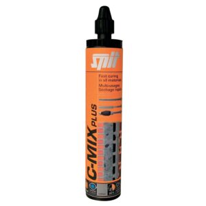 Scellement chimique C-MIX+, ton gris, cartouche de 300 ml - SPIT - 556920