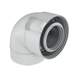 Coude PPTL/PP Rolux Condensation Sékurit 87° Ø 60/100 - UBBINK - 125834