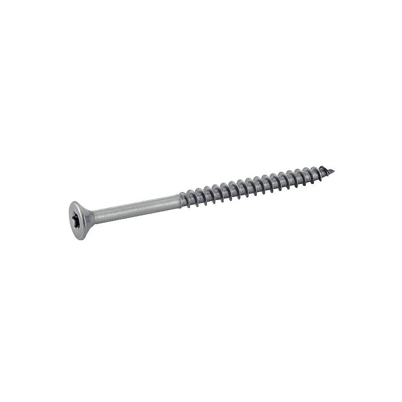 Vis à bois aggloméré tête fraisée empreinte TORX inox A4 4,5x60/36mm boîte de 200 pièces - ACTON - 661081