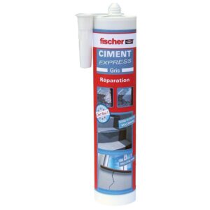 Ciment express ton gris cartouche de 310 ml - FISCHER - 341538