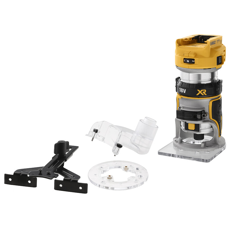 Affleureuse XR 18V 8mm - DCW600N-XJ - DEWALT - 109391 – Image 3