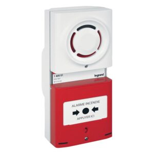 Tableau d'alarme incendie de type 4 avec alimentation pile - Legrand - 561996