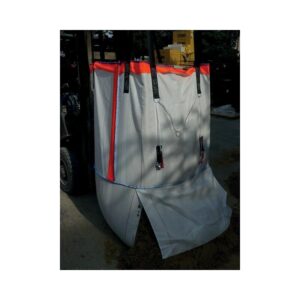 Sac à gravats réutilisable Mulox type DST-Travaux publics 90x90x100cm ouverture totale dessus dessous capacité 1250kg - SACHERIE DE PANTIN - 232206