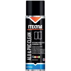 Mousse nettoyante pour menuiserie PVC/ALU CLEAN aérosol 650/500 ml - ITECMA - 332313