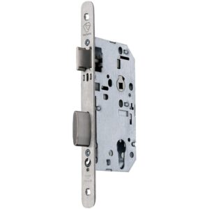 Serrure Urgence type D 458 têtière laqué noir - VACHETTE ASSA ABLOY - 500214