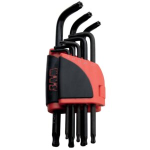 Jeu de 8 clés mâles empreinte Torx / Resistorx longue tête spérique - SAM outillage - 351856
