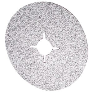 Disques fibre céramique Stearate Plus aluminium XF733 diamètre 125 mm alésage 22 mm grain 80 en boîte de 50 - VSM - 617927
