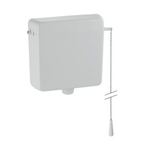 Réservoir apparent haut simple chasse avec chaînette AP123 - GEBERIT - 599012