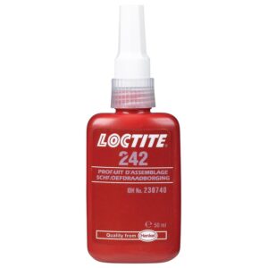 Frein filet Loctite type 242 en flacon de 50 ml - LOCTITE - 688352