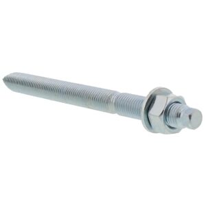 Tiges filetées 6 pans plein acier zingué 5.8 scellement chimique avec accessoire de pose HEX 8x110mm bte de 10 pièces - SPIT - 656510