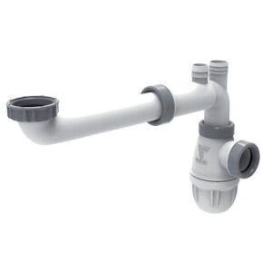 Tubulure gain de place Connectic 1 vasque Ø 32 mm - VALENTIN - 494803