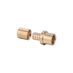 Jonction PER à glissement diamètre 20 Rebun pour raccordement sur tube cuivre diamètre 18 - LEGALLAIS - 111022