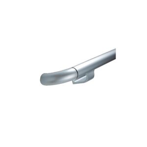 Profil aluminium HRA-6 pour main courante - avec pare-close - longueur 4 m - finition anodisé - CS France - 635286