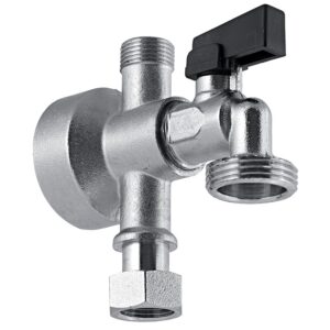Applique piquage jupe haute avec robinet MAL 1/4 tour 3/4 MF 3/8 - ADRIEN RIQUIER - 492969