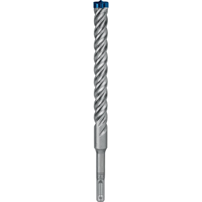 Foret béton Sds Plus 4 taillants 7 Expert X, Ø 7mm, long 165 mm - BOSCH - 287849