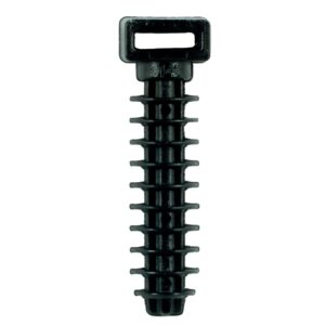 Embases à cheville pour colliers d'installation Chatellier, diamètre 8 mm, longueur 40 mm, boîte de 100 pièces - LEGALLAIS - 487229