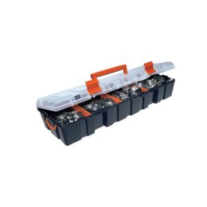 Coffret de 40 colliers inox bande ajourée larguer 8 et 13mm - SERFLEX - 489483