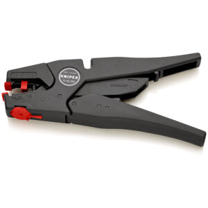 Pince à dénuder automatique avec mollette de réglage - Capacité de 0,03 à 10 mm² - Coupe jusqu'à 10mm² - KNIPEX - 182464