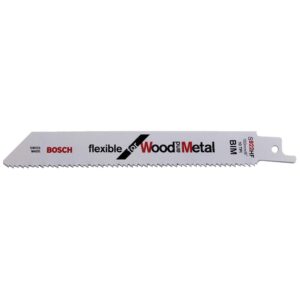Lames pour scies sabres S922HF, carte de 5 - BOSCH - 106541