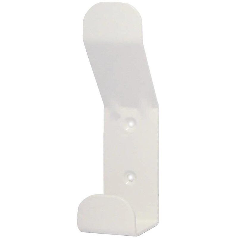 Patère double tête acier laqué finition rouge RAL 3020 - LEGALLAIS - 382089 – Image 3
