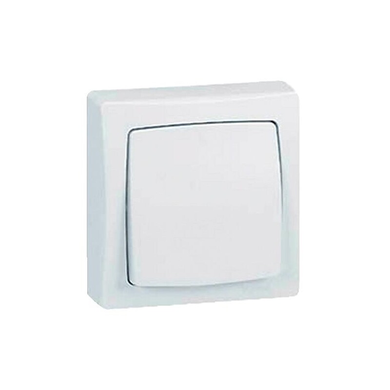 Double va-et-vient appareillage saillie complet blanc - Legrand - 357197 – Image 3