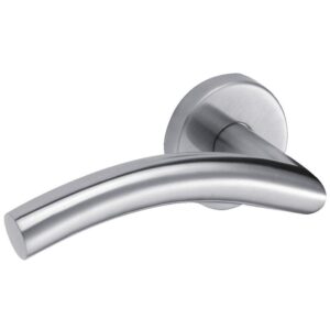 Ensemble inox 202 sur rosaces série LC4 - VACHETTE ASSA ABLOY - 505506