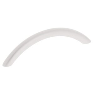 Poignées courbes zamak Bendor longueur 110 mm entraxe 96 mm blanc - LEGALLAIS - 531329