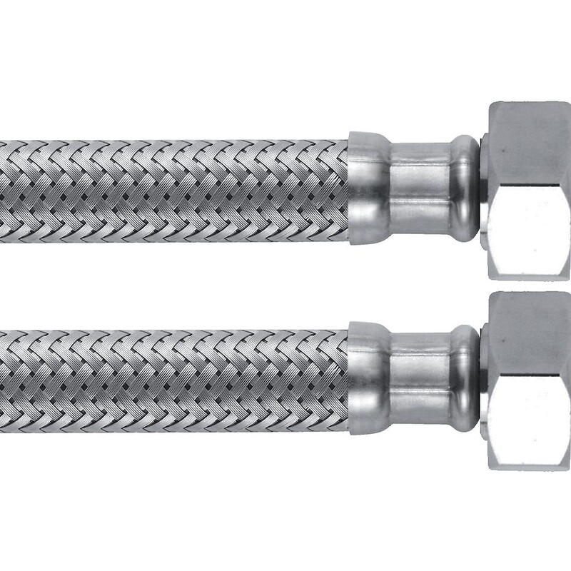 Flexible sanitaire inox F/F 15x21 L1500mm DN8,5 - LEGALLAIS - 723143
