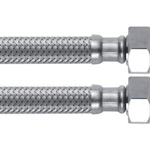 Flexible sanitaire inox F/F 15x21 L1000mm DN8 - LEGALLAIS - 723004