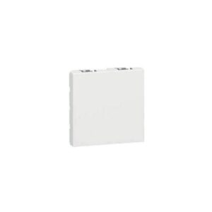 Obturateur programme Mosaic 2 modules blanc - Legrand - 357498