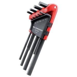 Jeux de 9 clés males longues empreinte 6 pans-ref 83HJP9A - FACOM - 286574