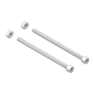 Fixation traversante pour poignée Diva XX et XXI inox deux poignées en montage double - LA CROISÉE DS - 384140