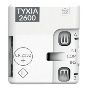 Micromodule émetteur double V/V - 2 voies M/A X3D - TYXIA 2610 - Delta Dore - 458424
